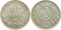 Deutschland 1 Mark 1 Mark 1902 E J 017 Kaiserreich prfr/stgl -