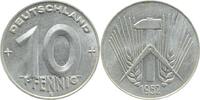 Deutschland 10 Pfennig 10 Pfennig DDR 1952 E J1507 f bfr -