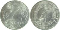 Deutschland 2 Mark 2 Mark DDR 1957 A stgl /matt fein J1515 -