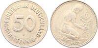 Deutschland 50 Pfennig Fehlprägung 50 Pfennig 1971 F Jahreszahl doppelt!J 384 -