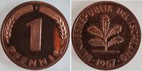 Deutschland 1 Pfennig 1 Pfennig 1967J J 380 PP Proof, Auflage: -