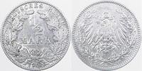 Deutschland 0.5 Mark 1/2 Mark 1908E f vz J 016 -