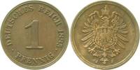 Deutschland 1 Pfennig 1 Pfennig 1885J vz- J 001 -