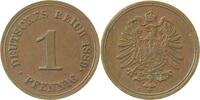 Deutschland 1 Pfennig 1 Pfennig 1889 E Kaiserreich J 001 -