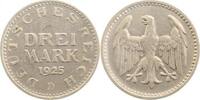 Deutschland 3 Reichsmark 3 Reichsmark 1925 D J 312 -