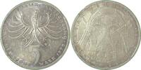 Deutschland 5 DM Fehlprägung 5 Mark Neumann kl.Zainende 1978 J 423 -