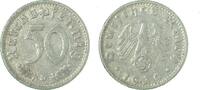 Drittes Reich 50 Pfennig 1939D -