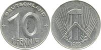 Deutschland 10 Pfennig 10 Pfennig DDR 1952 E J1507 ss/vz -