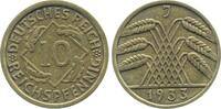 Deutschland 10 Pfennig 10 Reichspfennig 1933 J ss/vz J 317 -