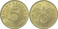 Deutschland 5 Pfennig 5 Pfennig 1939 F J 363 Drittes Reich -
