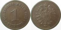 Deutschland 1 Pfennig 1 Pfennig 1875B ss J 001 -