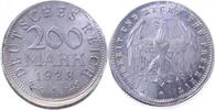 Weimarer Republik 200 M. 1923A D10 -