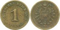 Deutschland 1 Pfennig 1 Pfennig 1875H ss min Rf J 001 -