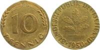 BRD 10 Pfennig 50G auf 5 Pfennig Rohling geprägt -