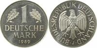 Deutschland 1 DM Fehlprägung 1 Mark 1989 J artfremder Rohling 4,2g magnetisch -
