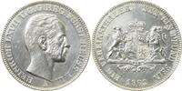 Deutschland Taler Vereinsthaler Heinrich LXVII Reuss 1862 A vz/stgl EA Heinrich LXVII -