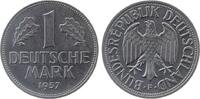 Deutschland 1 DM 1 Deutsche Mark 1957 F Erstabschlag J 385 -