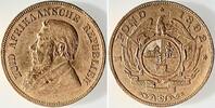 Südafrika 1 Pound 1 Pound Gold Südafrika 1892 1 Deichsel South Africa ss -