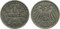 Deutschland 1 Mark 1 Mark J 017 1908 J ss -