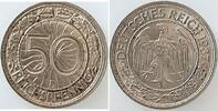 Deutschland 50 Reichspfennig 50 Reichspfennig 1937 D J 324 vz/stgl -