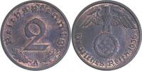 Deutschland 2 Pfennig 2 Pfennig J 362 1936 A Drittes Reich -