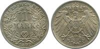 Deutschland 1 Mark 1 Mark 1899 D J 017 prfr/stgl. leichte goldene Patina -