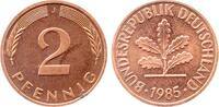 Deutschland 2 Pfennig 2 Pfennig 1985J stgl Erstabschlag (Ea)! ! J 381 -