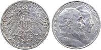Deutschland 2 Mark 2 Mark 1906 G Baden Goldene Hochzeit J 34 vorzüglich+ Friedrich -