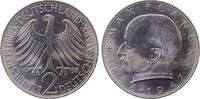 Deutschland 2 DM 2 Mark Max Planck 1958 D Erstabschlag J 392 -