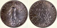 Frankreich 5 Franc 1 Franc Frankreich 1911 VZ KM#844.1 -