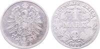 Deutschland 1 Mark 1 Mark 1880 J s+ Kaiserreich, kleiner Adler -