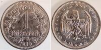 1 Reichsmark 1939 Deutschland 1 Reichsmark 1939 D J 354 Lichtenrader Prägung ! prägefrisch