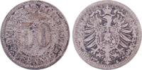 Deutschland 50 Pfennig 50 Pfennig 1877 A schön J 007 -