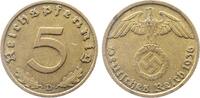Deutschland 5 Pfennig 5 Reichspfennig 1936 D SS J 363 -