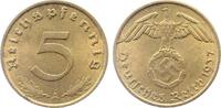 Deutschland 5 Pfennig 5 Pfennig 1937A prfr J 363 Drittes Reich -