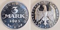 Deutschland 3 Mark 3 Mark 1923 E J 303 PP- Proof- -
