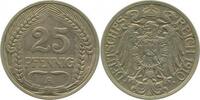 Deutschland 25 Pfennig 25 Pfennig 1910 A J 018 ss/vz -