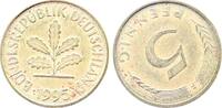 Deutschland 5 Pfennig Stempeldrehung 5 Pfennig 1995 F ca. 140° vz -