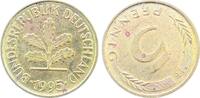 Deutschland 5 Pfennig Stempeldrehung 5 Pfennig 1995 F ca. 140° vz -