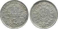 Deutschland 1 Mark 1 Mark 1886 J J 009 vz oberfläche leicht korrodiert -
