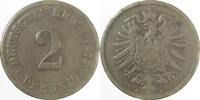 Deutschland 2 Pfennig 2 Pfennig 1874 C J 002 Kaiserreich -