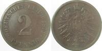 Deutschland 2 Pfennig 2 Pfennig 1874 E J 002 Kaiserreich -