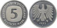 Deutschland 5 DM 5 DM 1993 F PP Proof J 415 -