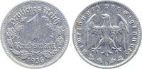 1 Mark 1936 Deutschland 1 Reichsmark 1936 G ss/vz J 354 ss/vz