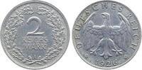 Deutschland 2 Mark 2 Reichsmark J 320 1926 A ss -