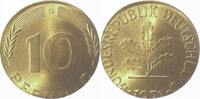BRD 10 Pfennig 71G a.5 Pfennig Rohling geprägt -