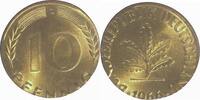 Deutschland 10 Pfennig Fehlprägung 10 Pfennig 1966 D auf 5 Pfennig Rohling geprägt -