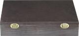 Echtholzkassette CARUS für 36 US-Münzkapseln (Slabs) bis zu einem Format von 63x85 mm