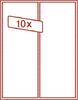 Sammelbox RAUCHGLAS mit 2 flexibel unterteilbaren Fächern 105 x 280 x 29 mm -