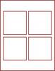 d-Box STANDARD mit 4 quadratischen Fächern 100 x 100 mm für Münzen/Medaillen und sonstige Sammelobjekte -
